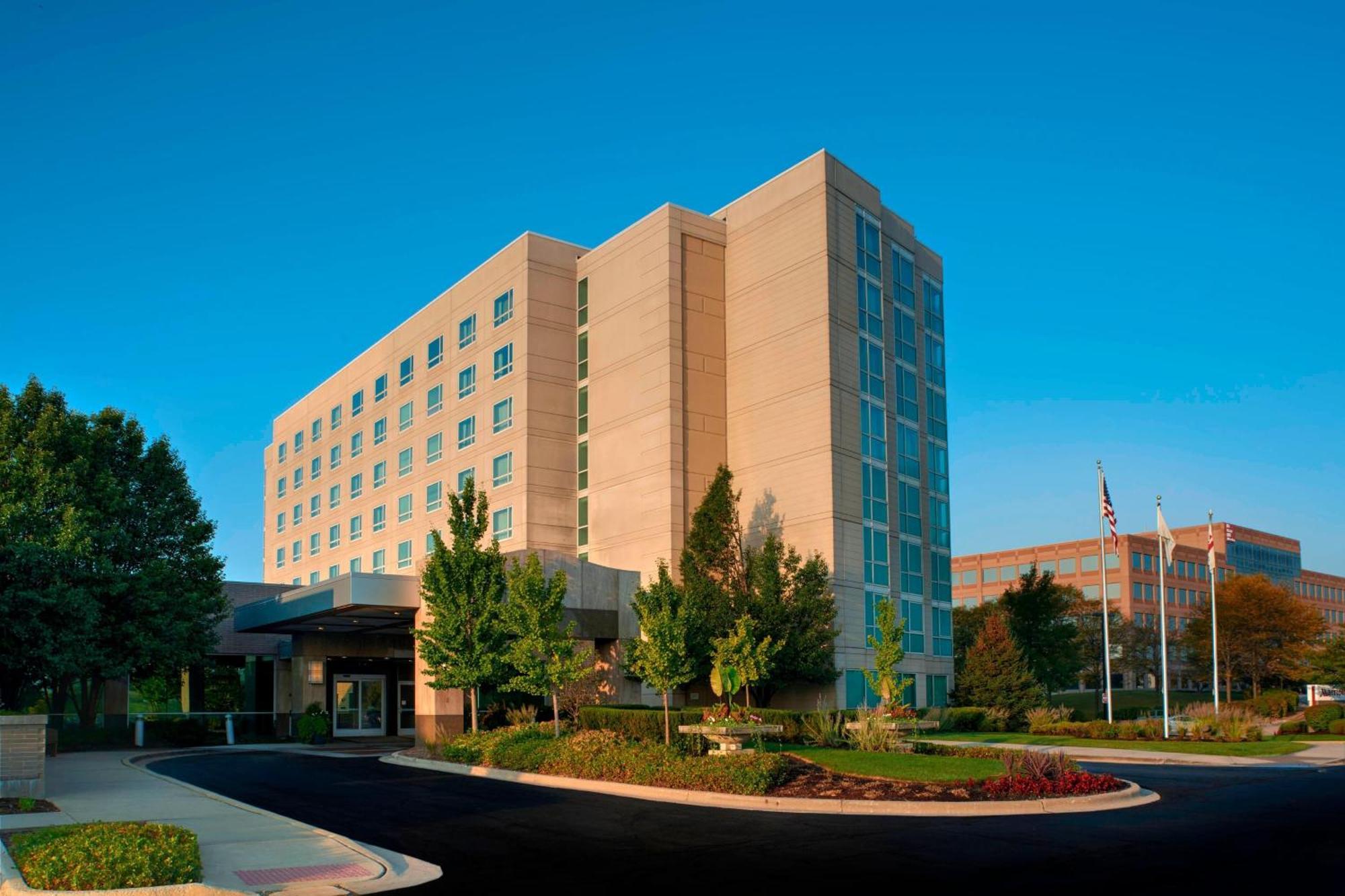 Chicago Marriott Southwest At Burr Ridge Exterior foto